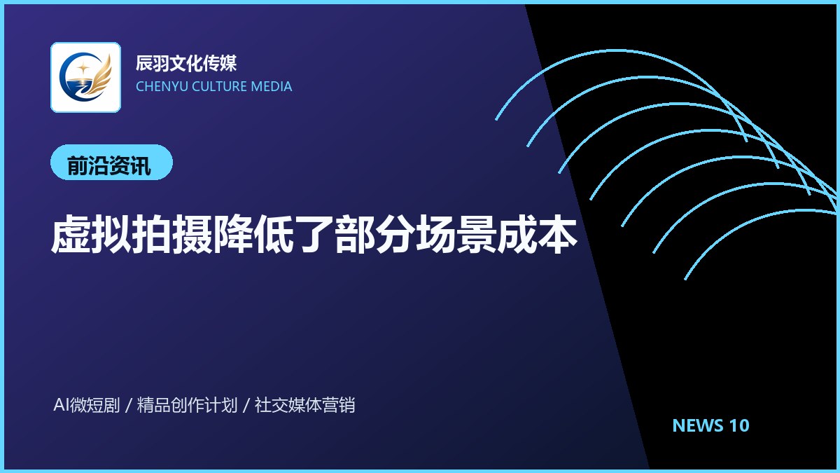 虚拟拍摄降低了部分场景成本